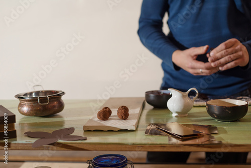 Production of truffles