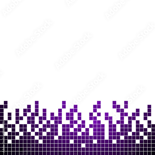 abstract vector square pixel mosaic background