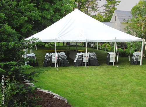 informal backyard events tent