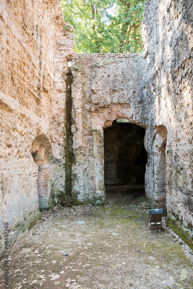 Hadrian's Villa, the Roman Emperor's 'Villa,Tivoli, outside of Rome, Italy, Europe Hadrian's Villa, the Roman Emperor's 'Villa,Tivoli, outside of Rome, Italy, Europe