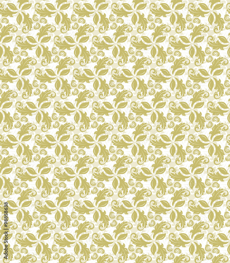 Floral Fine Seamless Vector Pattern Floral Fine Seamless Vector Pattern