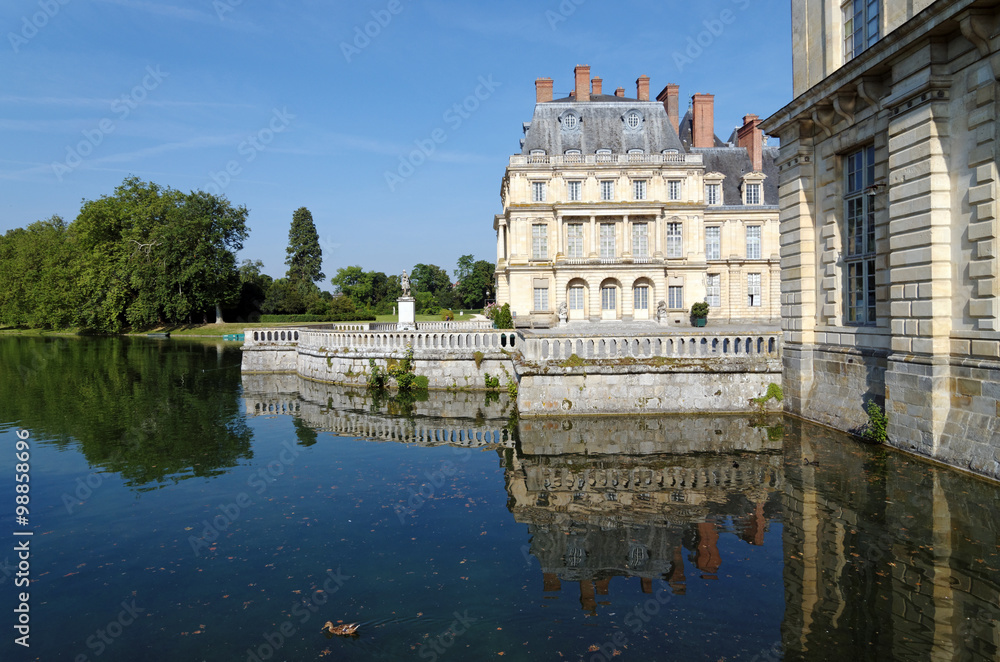 Douves du château de Fontainebleau