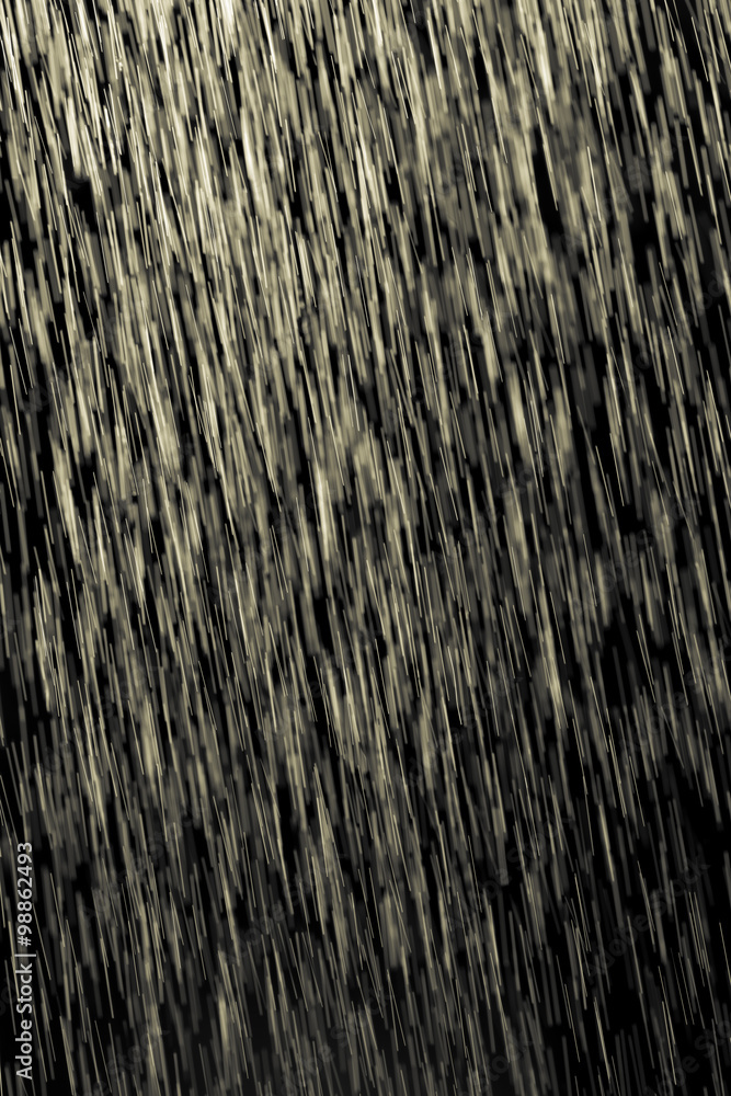 yellow rain on a black background yellow rain on a black background