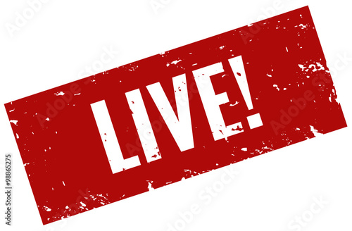 Live Stempel rot