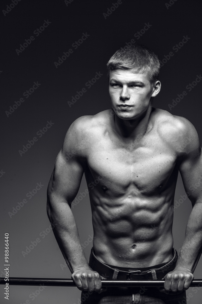 Fototapeta premium Handsome stylish man