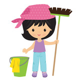 Cleaning vector illustration

