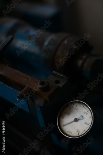 Old pressure gauge