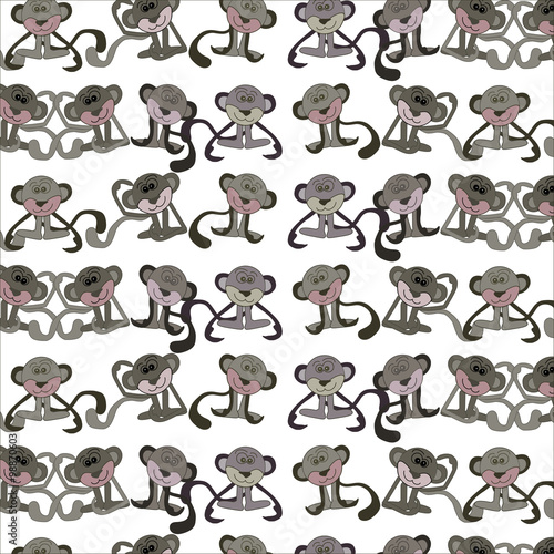Monkey pattern 