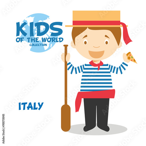 Kids and Nationalities of the World: Italy
