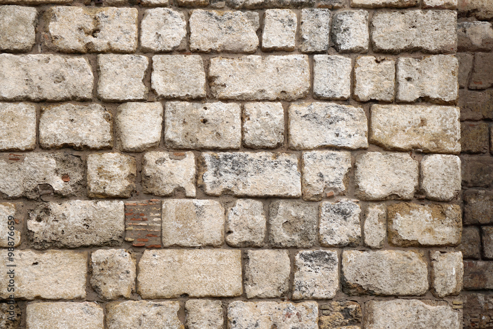 Old rustic stone wall Old rustic stone wall