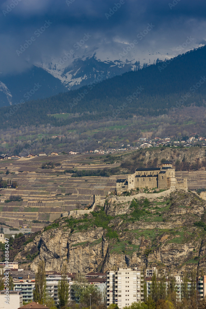 Switzerland, Valais, Sion