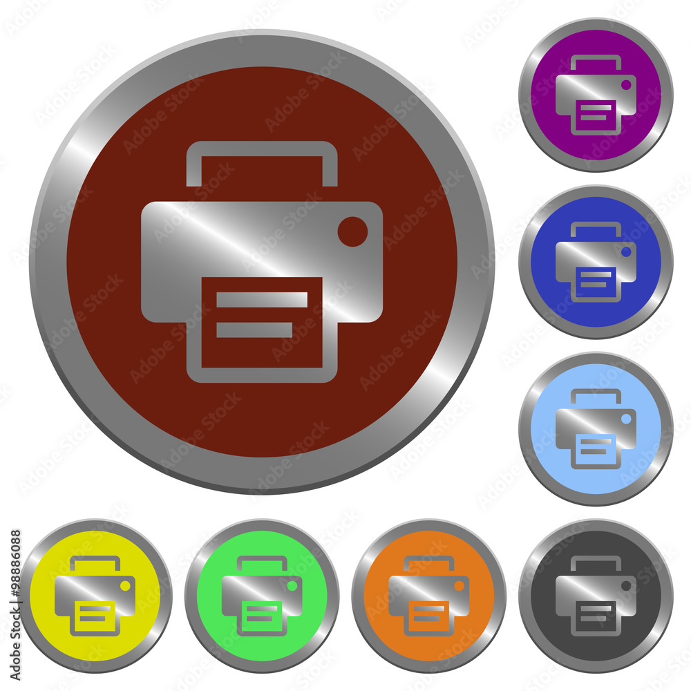 Color printer buttons Color printer buttons