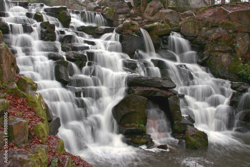 Winter waterfall