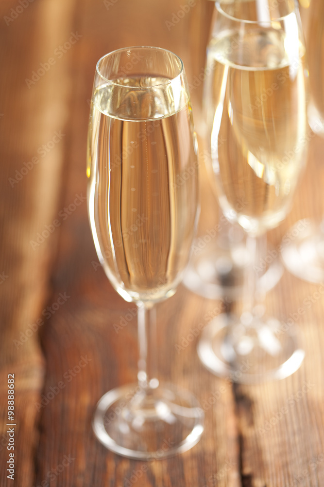 New Years Eve - glasses of champagne New Years Eve - glasses of champagne