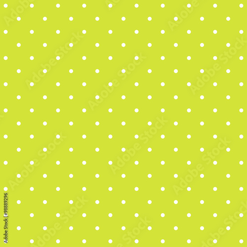 Green polka dot background pattern