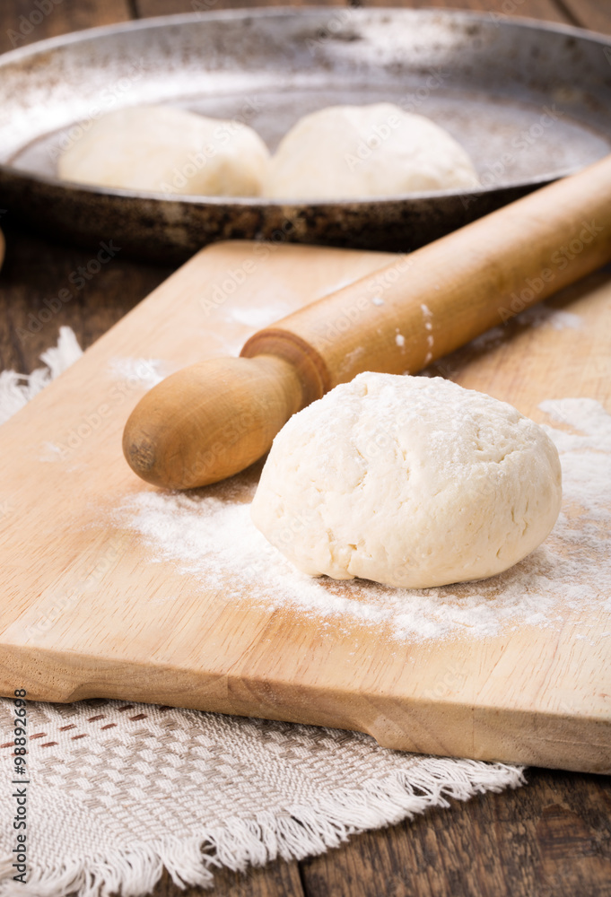 Fresh shortcrust dough Fresh shortcrust dough