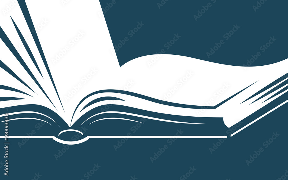 Obraz premium background with book