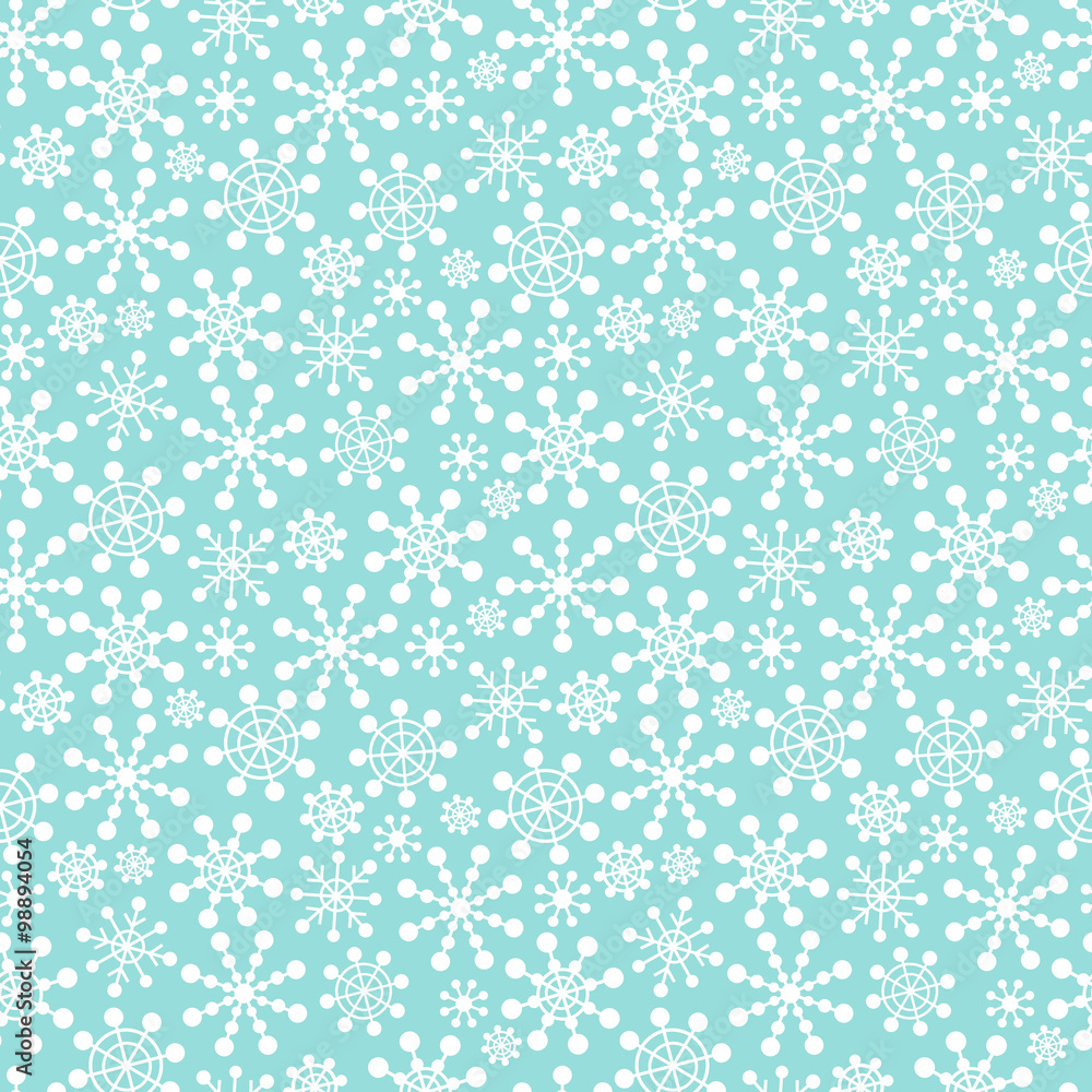 Seamless pattern with snowflakes Seamless pattern with snowflakes