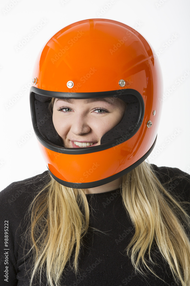 Girl With Helmet Girl With Helmet