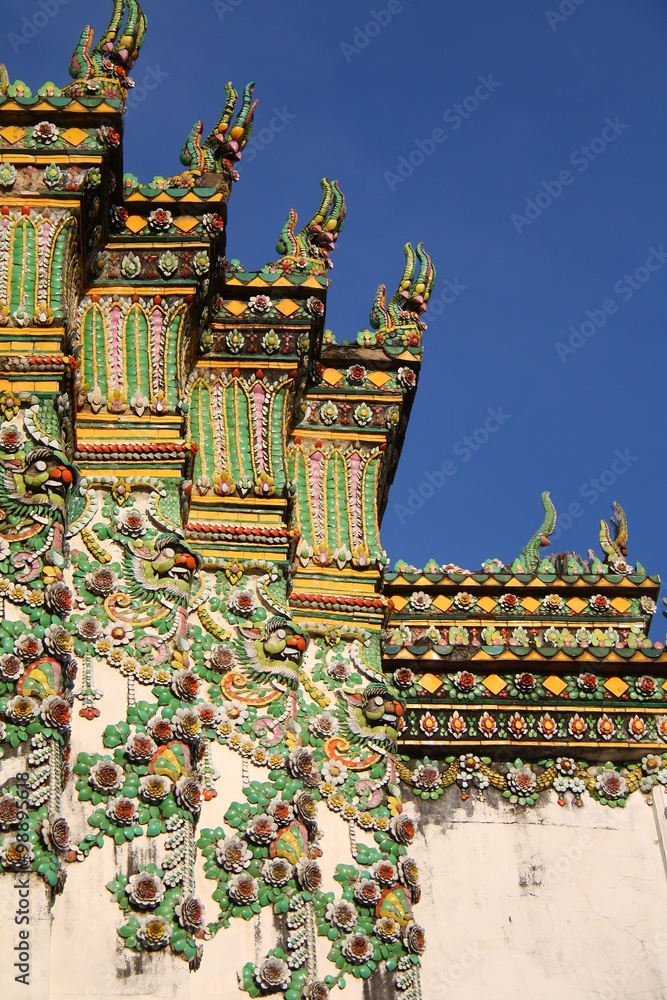 Fototapeta premium Ceramic roof decorations