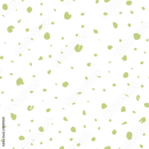 Seamless pattern. Casual polka dot texture. Stylish doodle