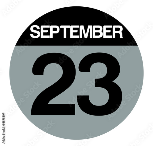 23 september calendar circle