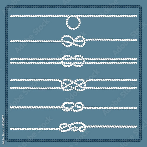  Marine rope knot