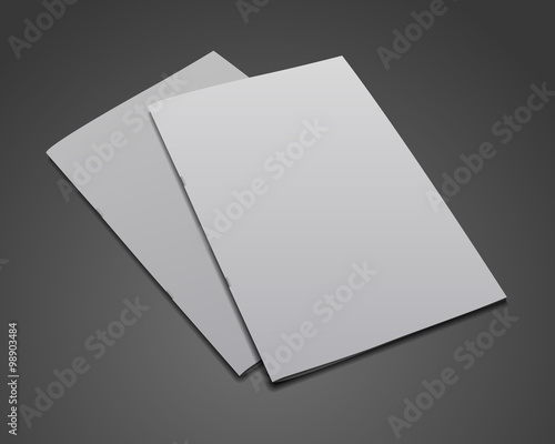 Vector mockup magazine
