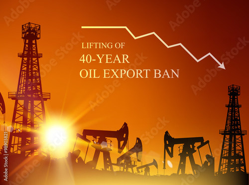  Oil derrick infographic.