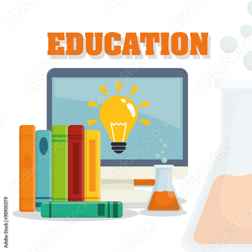 Education icons design 