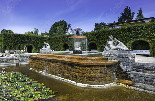 The Josephine Fountain in the Rose Garden_Baden-Baden_gönner pl photo