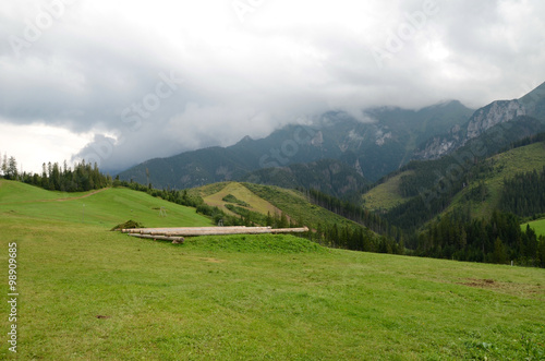 Mountain landscape (the Tatras in Slovakia)