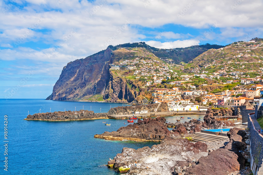 Cabo Girao / harbor Camara de Lobos, Madeira