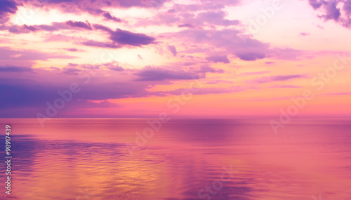 sunrise on the sea © kuzina1964