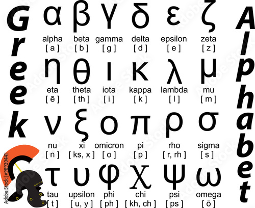 Greek Alphabet 2 -fo70 photo