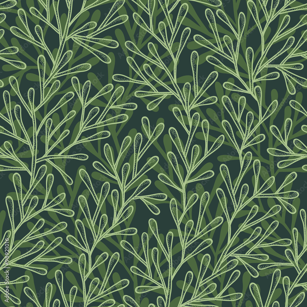 Green seamless background Green seamless background