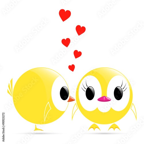 vector kiss chicken