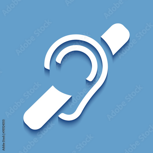 Logo handicap auditif.