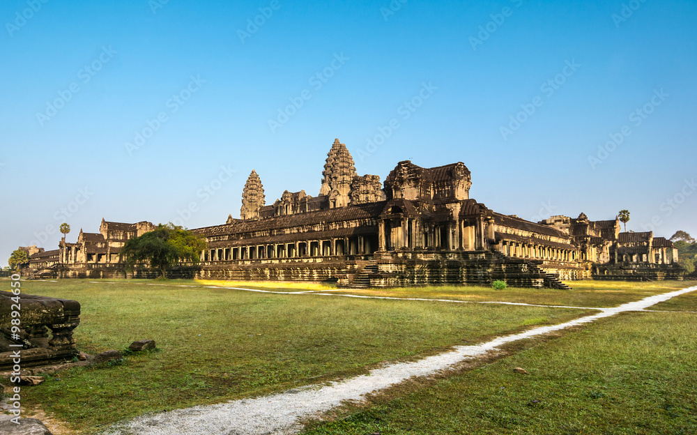 Angkor Wat, Buddhist temple complex in Cambodia Angkor Wat, Buddhist temple complex in Cambodia