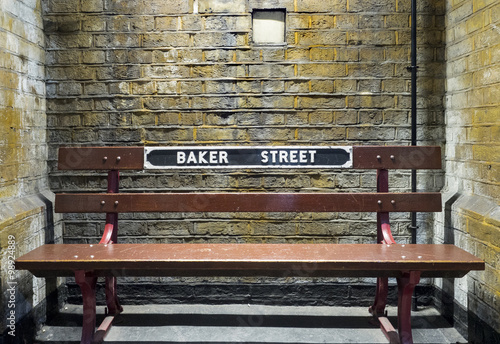Naklejka Baker street