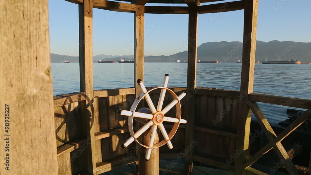 Jericho Pier Play Area, English Bay. Vancouver's Jericho Beach pier play area on English Bay at sunrise. Freighters are anchored in the background. British Columbia, Canada.
Jericho Pier Play Area, English Bay. Vancouver's Jericho Beach pier play area on English Bay at sunrise. Freighters are anchored in the background. British Columbia, Canada.