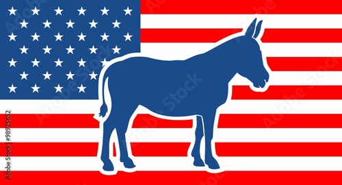 American Election Vector