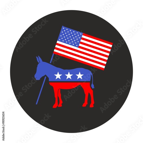 American Election Vector