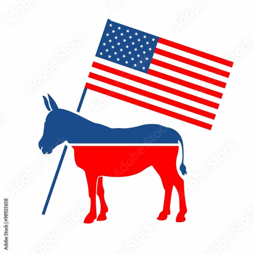 American Election Vector