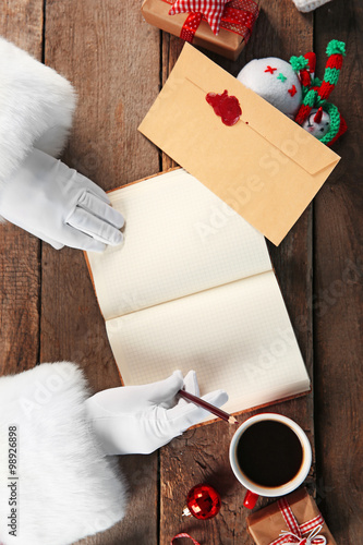 Christmas concept. Santa Cl...