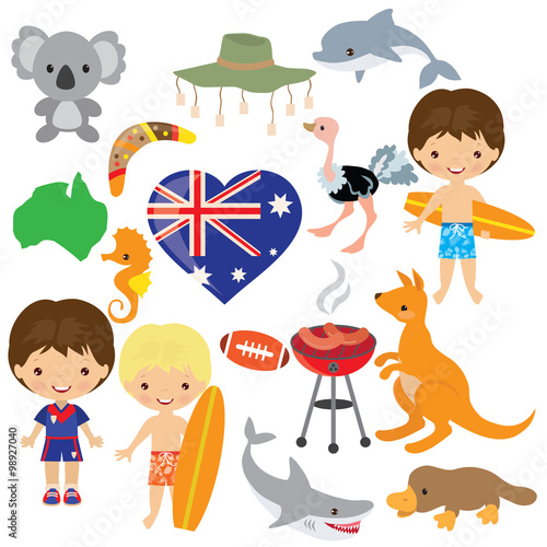 Australia vector illustration