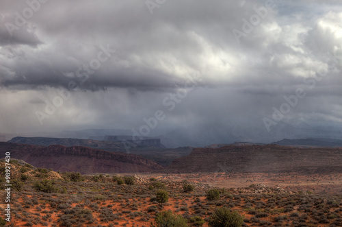 Utah-Arches National Park. This image was captured after a violent storm. It appears as if there is more storm to come!
