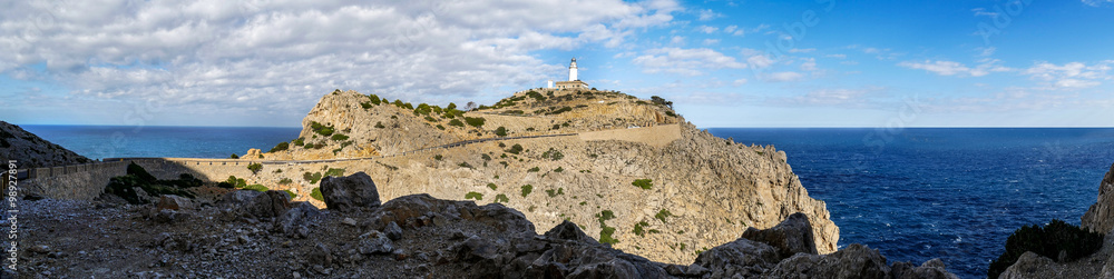 Panorama vom Cap Formentor, Mallorca