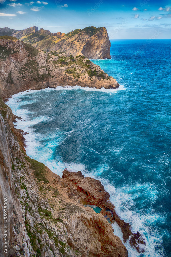 Traumhafte Küste - Cap Formentor in Mallorca Traumhafte Küste - Cap Formentor in Mallorca