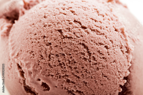chocolate ice cream texture macro background